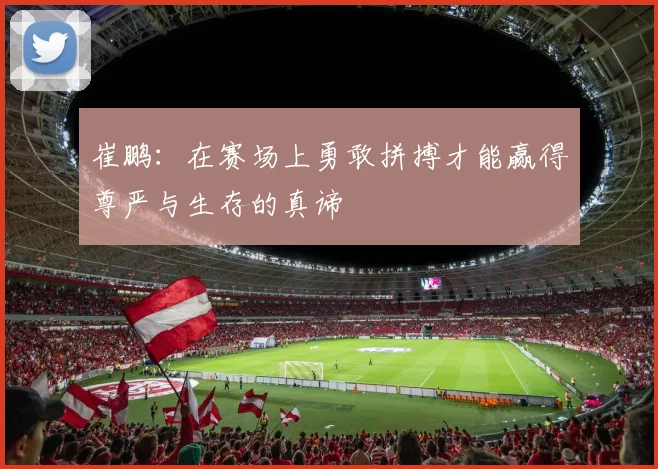 崔鹏：在赛场上勇敢拼搏才能赢得尊严与生存的真谛